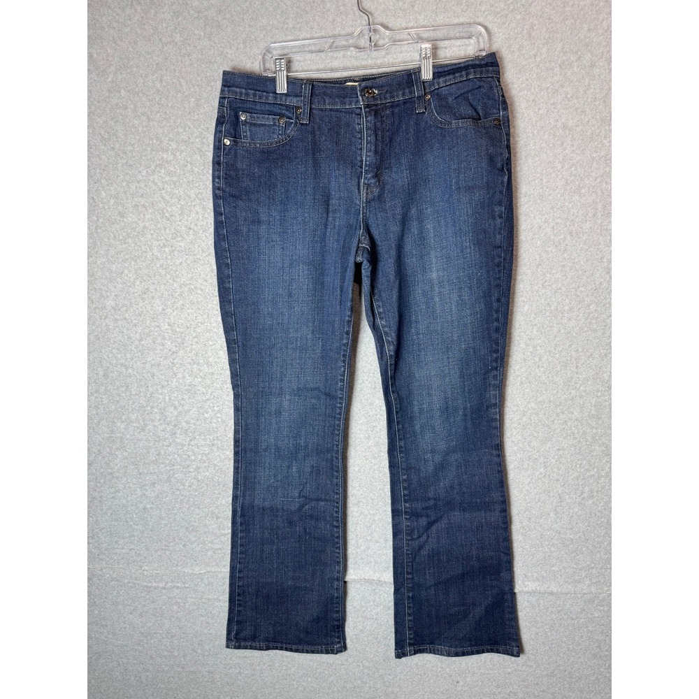 Levis 515 Jeans Womens 12 Boot Cut Denim Jeans Straight‎ Casual Pockets Blue